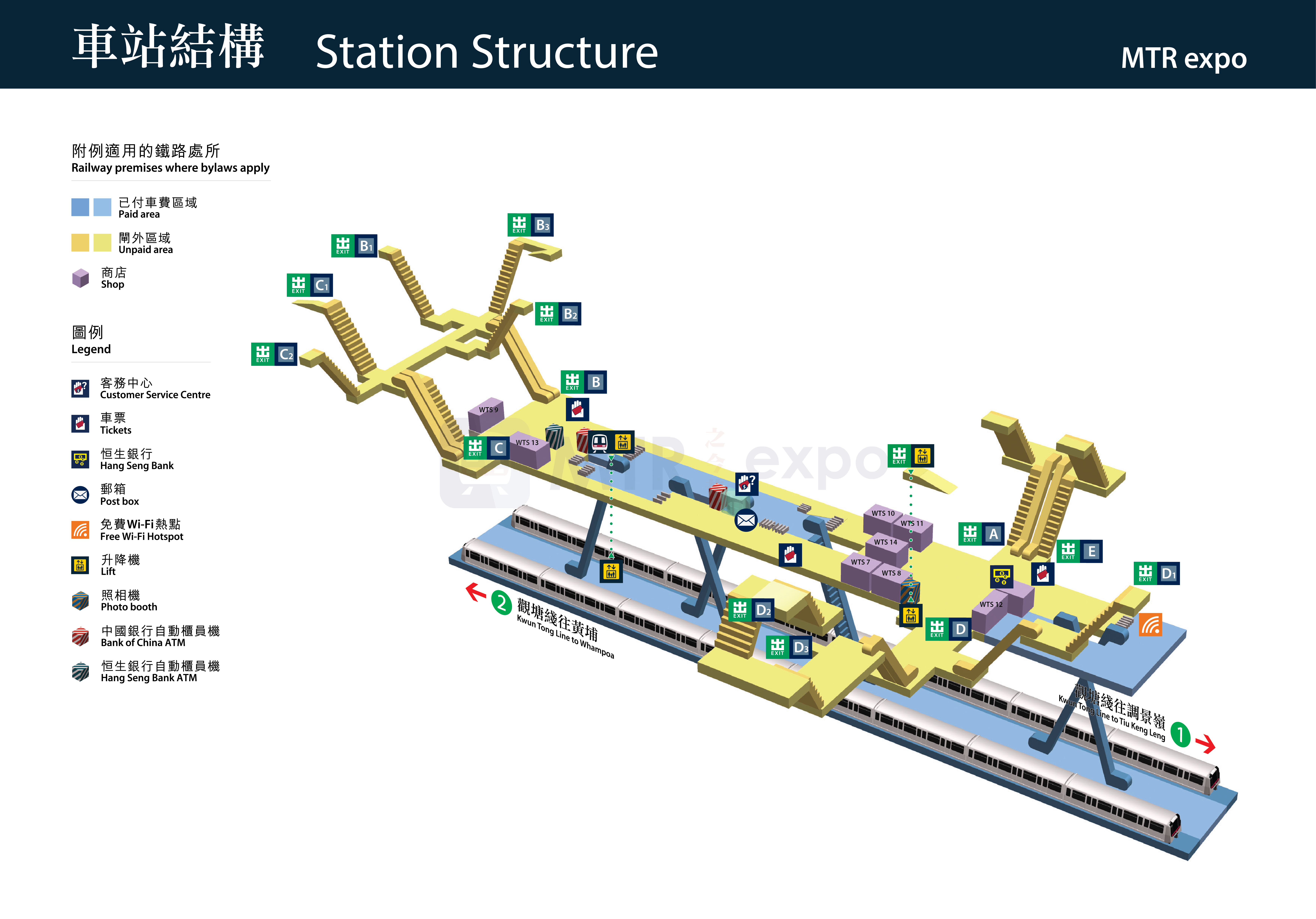 圖庫:黃大仙站 | 香港鐵路大典 | FANDOM powered by Wikia